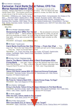 Tech Meme on Techmeme S Biggest Stories Of 2011  Literally  As Measured By Height